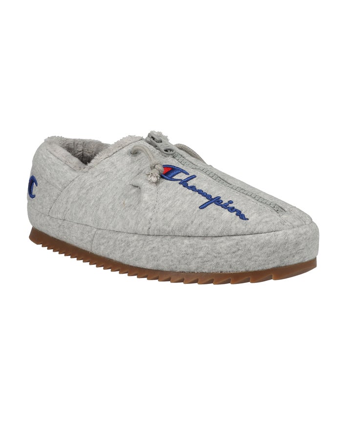 Champion Slippers Heren - Grijs - University Zip ( 283197-NST )